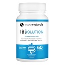 SuperNaturales IBSolución - Hecho en EE.UU., No GMO, Gluten Free &amp; Vegan (60 cápsulas) - para los síntomas de IBS (Bloating, Constipation, Gas, Diarrhea, Dolor Abdominal)