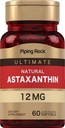 Piping Rock Astaxanthin 12mg  60 Softgel Capsules ← Extract Supplement TEN Gluten Free, Non-GMO