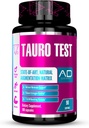 Proyecto AD Tauro Test, Testosterone Support, Acondicionamiento, Aumento del crecimiento muscular y almacenamiento de proteínas, Hormon Powerhouse (90 Servings)