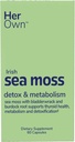 Su propio Mar Irlandés Moss Capsules, Burdock Root, Bladderwrack, Detox, Metabolismo, Immune Support, Skin Health, Natural Joint Support, Nutrient Rich Superfood High in Minerals, 60 Conde