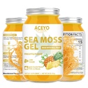 (28 OZ) Sea Moss Gel Raw Flavored Irish Seamoss Gel Natural Vegan Pineapple 102 Vitaminas y Minerales Wild Harvested Non-GMO.