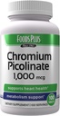 Chromium Picolinate 1000 mcg Suplemento Mineral, Absorción Superior, Suplemento Cromo, 100 Servimientos