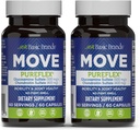 Marcas básicas - Move Pureflex Glucosamine Chondroitin - Suplemento de Soporte Conjunto para Flexibilidad & Movilidad - 60 cápsulas - 2-Pack