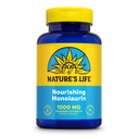 Monolaurin de vida de la naturaleza 1000 mg, Monolaurin nutritivo de coco natural crudo, Suplemento de apoyo inmunitario, Gut Health, Balanced Gut Flora, Garantía de 60 días, 45 Servimientos, 90 cápsulas vegetarianas