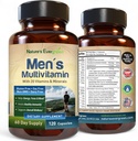 Las mejores multivitamínicas para los hombres viven completamente multivitaminas " para los hombres con más de 20 vitaminas A, C, D, E, B12, Zinc " Más vitaminas esenciales para los hombres en la energía, Focus " Immune Health. 120 cápsulas