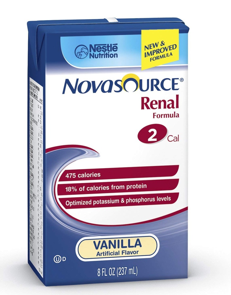 Suplemento Nutricional Renal de Novasource ( RENAL NOVASOURCE, 8OZ BRIKS ) 27 Cada / Caso
