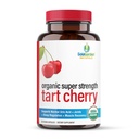 Super Strength CherryPURE Tart Cherry Suplemento – 50:1 Concentrate Grown in The USA - Made with Non GMO Montmorency Cherries – by SolaGarden Naturals. 60 Cápsulas Veggie no GMO.