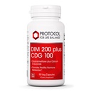 PROTOCOLO PARA LA VIDA BALANCE DIM 200 Plus CDG - 200mg - Calcio &amp; Suplemento DIM - para el metabolismo de la hormona limpia - Calcio D Glucarate - No GMO &amp; Kosher - 90 Veg Caps