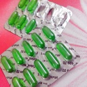 Cápsula de vitamina E para cara, cabello, pisón, piel de alumbramiento, círculos oscuros, blanqueamiento de piel " Cuidado del cabello Evion 400mg Cápsulas para cara y cabello (50)