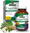 Respuesta de la naturaleza CogniMax 1330mg Suplemento Blend 60-Capsules  durable Memoria natural, concentración y apoyo en foco Silencio No GMO, Vegan, Gluten Libre Silencio Única