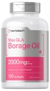 Horbäach Borage Oil Capsules 2000 mg  120 Softgels ← 320mg de GLA 