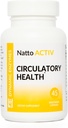 Natto ACTIV – Supports Cardiovascular Health – Nattokinase Plus Serrapeptase & Bromelain - Systemic Enzymes | 45 Count