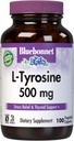 Bluebonnet Ltyrosine 500 Mg Vitamin Capsules, 100 Conde