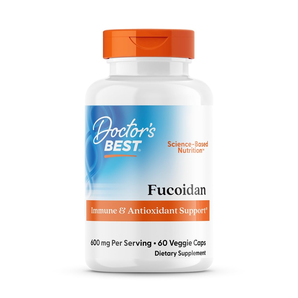 Mejor Fucoidan 70%, no GMO, Vegan, Gluten Free, 60 Conde