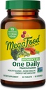 MegaFood Women's 55+ One Daily Multivitamin for Women - with Vitamin A, C, D3 &amp; E for Optimal Aging Support - Plus Real Food - Bone &amp; Immune Support Supplement - Vegetarian - 60 Tabs