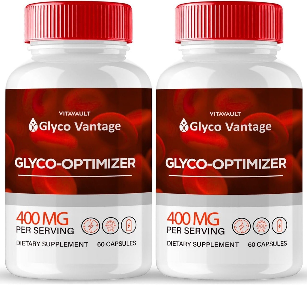 Glyco Vantage Capsules - Premium GlycoVantage Oficial Fórmula Glyco Optimizador, soporta Estilo de Vida Saludable - Máxima Fuerza Todas las píldoras naturales para los niveles estables, Glyco Vantage Reseñas (2 Pack)