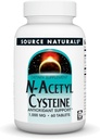 Fuente Naturales N-Acetil Cisteine Antioxidante Apoyo 1000 mg Suplemento dietético que apoya la salud respiratoria* - 60 tabletas