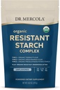 Dr. Mercola Organic Resistant Starch Complex - Supports Gut & Immune Health - Organic Green Banana, Tigernut Flour & Potato Starch - Gluten-Free &amp; Soy-Free - Unflavored - 9.52 oz (30 Servings)