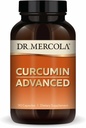 Dr. Mercola Curcumin Advanced, 90 Servings (90 Capsules), 500 mg Por Capsule, Suplemento dietético, Apoya Visión Salud y Enfoque Mental, Non-GMO