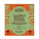 Herbs Etc. Allergy ReLeaf System - Suplemento de incomodidad estacional - Proporciona soporte para los ojos estornudos - soporta la función del sinus - 60 Softgels, 60 Tablets (60 Servings)