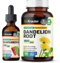 BIO KRAUTER Schisandra Tincture 2 Fl. Oz. " Dandelion 100 Capsules
