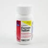 Paquete especial de 5 x Elección de calidad Ferrous SULFATE 325MG 100EA