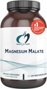 Diseños para el Magesio Malato de Salud - Magnesio Chelatado como Di Magnesio Malate - Formulario altamente biodisponible para apoyar Energía, Bone Health + Recuperación del Musculo (240 Magnesium Malate Capsules)