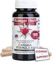 Kroeger Herb Candida Fórmula No 1 Capsules, 100 Conde