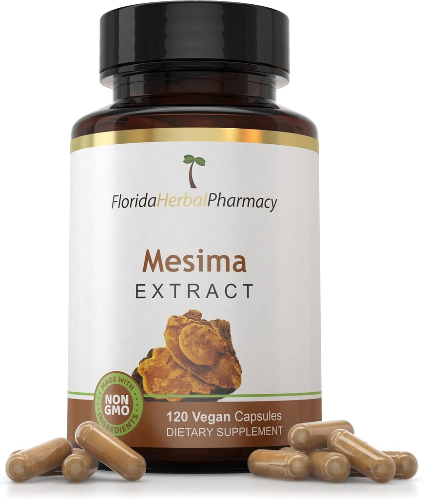 Florida Farmacia Herbal, Mesima Extracto Suplemento Capsules 10:1 (120 cápsulas) 500 mg por cápsula, 1000 mg Servir