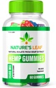 Mangas de hoja de la naturaleza - El cáñamo de hoja de la naturaleza infundida Gummies, Naturalezas cáñamo de cáñamo Gummies Suplemento Avanzado, Naturalezas Mangas de hoja con cáñamo natural Extract Plus Vegan Omega 3-6-9 (60 Gummies)