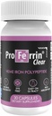 Proferrin Clear 30ct ← US Made heme Iron for high Absorption, Easy on GI Tract peru Natural, NSF Certified, dye Free