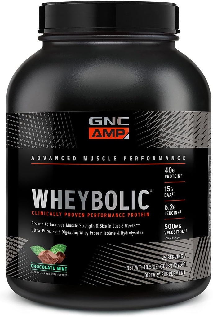 GNC AMP Wheybolic - Chocolate Mint (25 Servimientos)