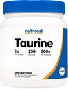 Nutricost Taurine Powder (500 Grams) - 250 Servings