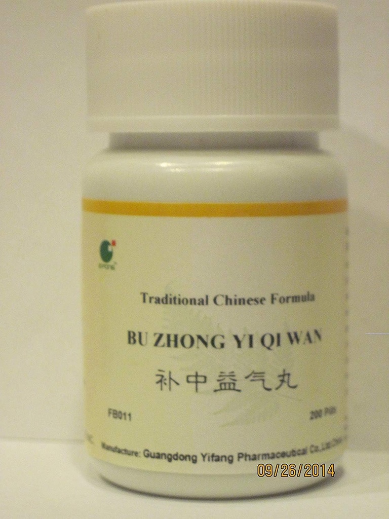 Bu Zhong Yi Qi Wan - Ginseng &amp; Astragalus Combination, 200 pastillas