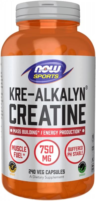 Now Foods Kre-Alkalyn® Creatine - 240 Capsules