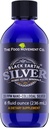 El Movimiento Alimentario de la Tierra Negra Plata con ácidos fúlvicos húmedos, minerales de traza para soporte inmunitario, detox, salud de Gut – 8 fl oz de gotas líquidas Suplemento
