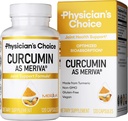 Curcumina de Fisicia Meriva 500 - Clínicamente estudiado - Mejor absorción que los Suplementos Ordinarios de Curva Turmérica - Apoyo Conjunto Científico-Investigado - 120 cápsulas