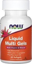 Ahora Alimentos Líquidos Multi Softgels 60 Sgels