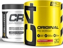 Cellucor Pre Workout &amp; Creatine Bundle, C4 Original Pre Workout Powder, Fruit Punch, 30 Servings + Cor Performance Creatine Powder, 72 Servings