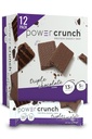 Power Crunch Protein Wafer Bares, High Protein Snacks with Delicious Taste, Triple Chocolate, 1.4 Ounce (12 Conde)