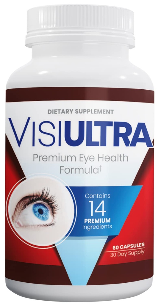 Suplemento de salud ocular – 14 nutrientes esenciales para una visión clara, protección de la luz azul y salud ocular a largo plazo. Apoya Claridad y Bienestar Ocular. 60 cápsulas. (1 paquete)