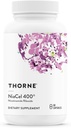 THORNE - NiaCel 400 - Suplemento NAD - Nicotinamide Riboside - Apoyo Envejecimiento saludable, Producción de energía celular " Ciclo de agua dulce* - NSF Certified for Sport - Gluten Free - 60 Servings