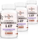 2326 MG Mitocondrial Supplements with ATP, Vitamins, CoQ10 & PQQQ, More Effective Than Creatine HMB & Nitric Oxide, Energy, Endurance, Strength, Recovery &amp; Muscle, Organic, 360 Capsules