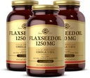 Aceite de Flaxseed 1250mg 100 SG 3-Pack