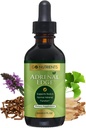 Go Nutrients Adrenal Edge – Adrenal Support Supplement Drops for Cortisol Management & Stress Relief – Liquid Herbal Tincture for Women’s Health, Focus & Promotes Restful Sleep – 2 oz