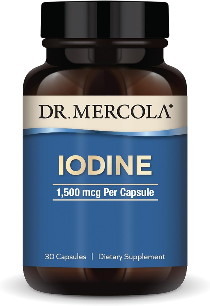 Dr. Mercola Iodine Suplementos, 0,5 onzas