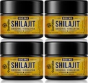 800mg Shilajit Suplemento-Shilajit Puro Himalayan Orgánica Shilajit Resin with Maximum Potency,Original from Himalayan with 85+Trace Minerals " Fulvic Acid for Focus " Energy,Immunity,4 Packs