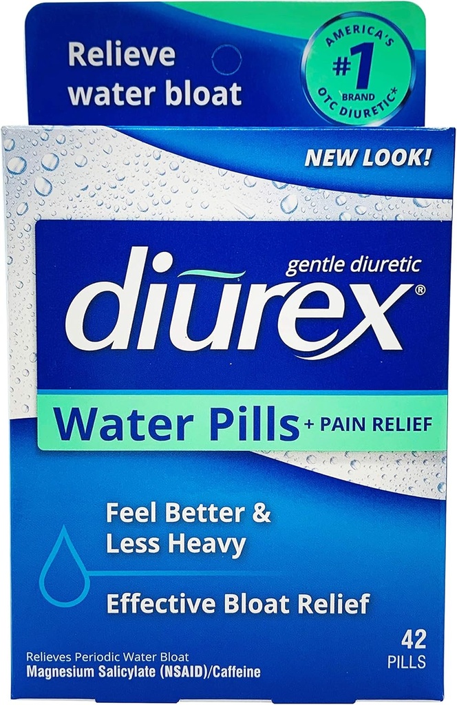 Diurex Water Pills, 42 Conde Pills (Pack de 6)