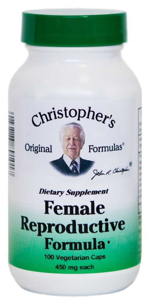 Fórmulas Reproductivas Mujer de Christopher – 100 cápsulas vegetarianas – Herbal Blend for Women