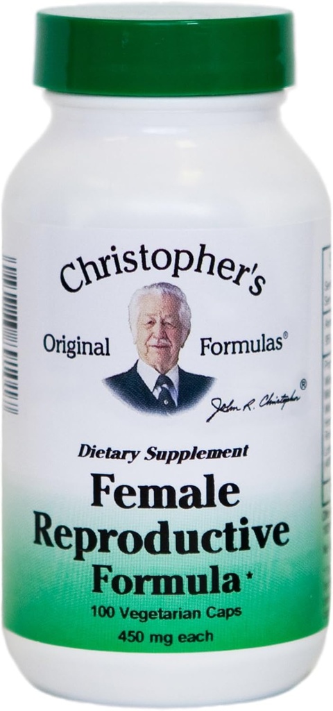 Fórmulas Reproductivas Mujer de Christopher – 100 cápsulas vegetarianas – Herbal Blend for Women